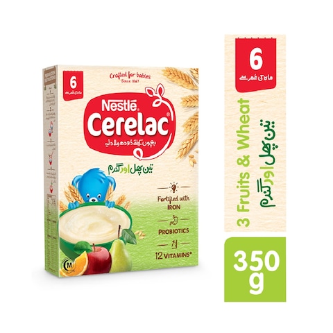 Buy Nestle Cerelac Orange Apple Months and above 350g Online