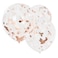 Ginger Ray Giant Confetti Filled Balloons 3-Pieces- Rose Gold and Blush