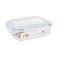 Sirocco Glass Food Container 1050Ml