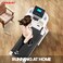 Coolbaby Folding Treadmill Electric For Adult Fitness Equipment Indoor Outdoor,5'' Lcd Screen 110Kg-Max Bearing,Pbj-X2,White