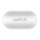 Switch in-ear earbuds bluetooth with charging case - white