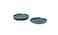 Plate, blue25 cm,4pack