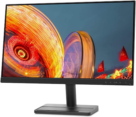 Lenovo L24e-30 23.8-Inch Ultra-Thin FHD (1920 x 1080) Monitor, VA Panel, Freesync, 3-Side NearEdgeless, 75Hz, 4ms, HDMI, VGA, VESA Mountable, 66BCKCC2US, Black