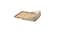 Tray with insect protection, bamboo31x36 cm