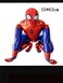 Generic Uperhero 3D Stand Balloon Medium Size For Kid Toddler Birthday Decoration (Spiderman)