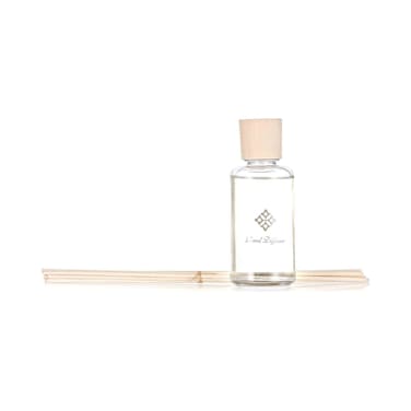 Harmony Lavender Scented Diffuser Oil In Glass Bottle With Sticks Multicolour 11 PCS