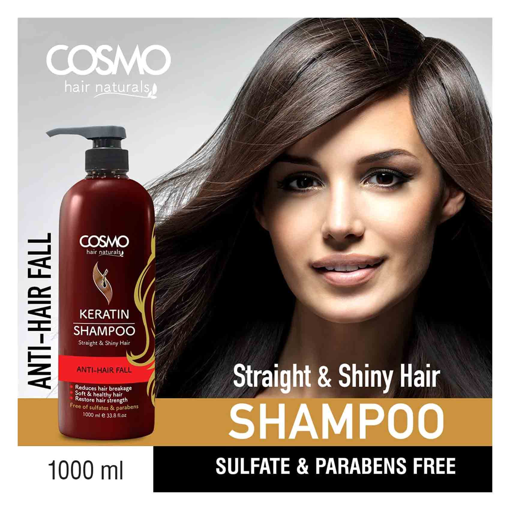 Cosmo Shampoo Keratin 1000Ml