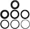 DMK Power Dmk-230 Macro Ultra Ring Light 232 LED Beads With Power Controller, Battery And Ring Adapters 52mm 55mm 58mm 62mm 67mm 72mm 77mm For Canon Nikon Lens