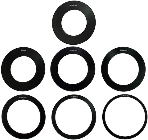 DMK Power Dmk-230 Macro Ultra Ring Light 232 LED Beads With Power Controller, Battery And Ring Adapters 52mm 55mm 58mm 62mm 67mm 72mm 77mm For Canon Nikon Lens