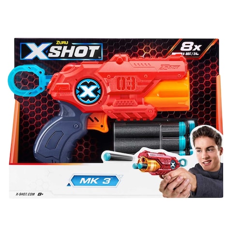 Zuru Shot Excel Mk 3 8 Darts 36118