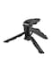 Generic - Universal Mini Phone Tripod Stand With Adjustable Clip Holder Black