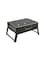 Generic Portable BBQ Charcoal Grill Black 36X10.5X28cm