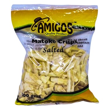 Amigos Salted Matoke Chips 200G
