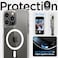 Spigen Ultra Hybrid (MagFit) designed for iPhone 14 Pro case cover compatible with MagSafe - White