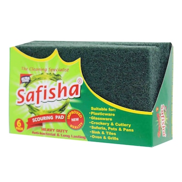 Safisha Scouring Pad Pack Of 6