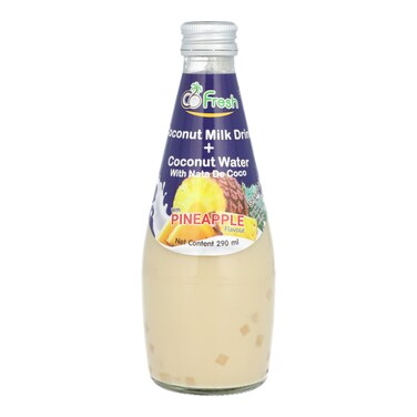Co Fresh Coconut Milk Drink Coconut Water With Nata De Coco Pineapple Flavour 290 ml