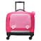 Delsey Horizontal 4 Wheeled School Bag BTS22 Pink 15.6inch