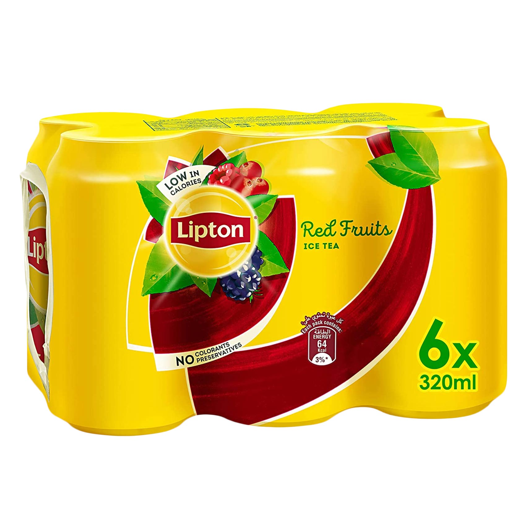 Lipton Red Fruits Ice Tea 320ML X Pack Of 6