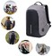 Generic Anti-Theft Laptop Backpack 16" Bobby Water Resistant Back Bag With Usb Charging Port Light Weight Large Capacity For Travel Business