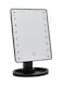 Makeup Mirror With Built In LED Lights Black