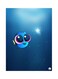 Metal Plate Of Disney Poster Blue/White/Pink