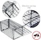 ABBASALI Rat Mouse and Rodent Snap Trap Cage 24cm x 11cm x 11cm (black color) (PACK OF 1PC)