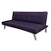 In House Sandi 2 In 1 Sofabed Velvet Upholstered - Dark Purple