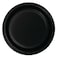 Touch Of Color Black Velvet Round Luncheon Plate 10in 24 pcs