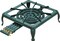 Raj Cast Iron Stove Single Burner Green