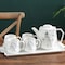 Teapot Set Suit Coffee Ceramic Cup Simple Afternoon Tea Mug