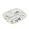 DINEWELL KIDS RECTANGLE PLATE ANIMATE, DWC2126ANM, 10.3''X9.5''