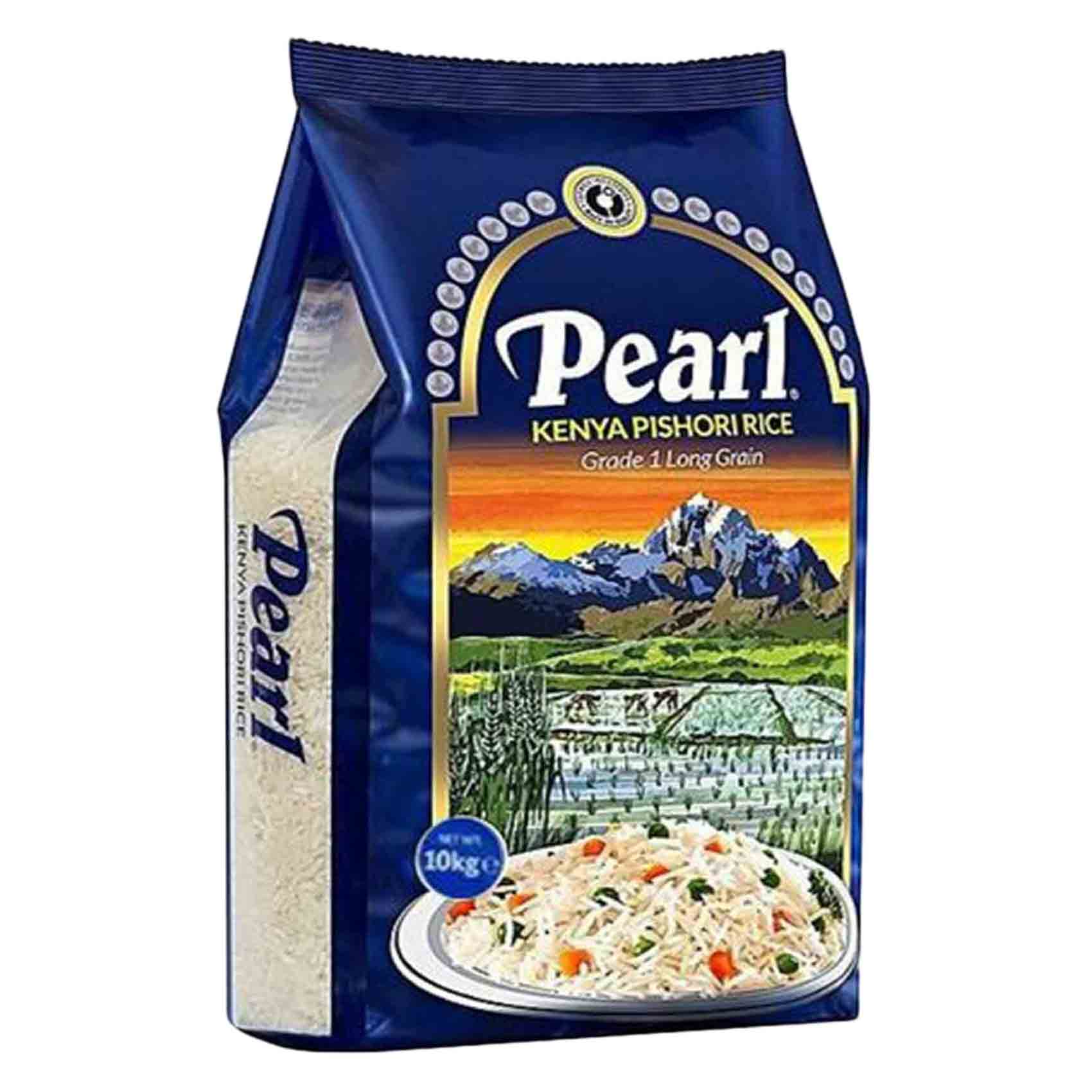 Pearl Grade 1 Long Grain Kenya Pishori Rice 10Kg Online | Carrefour Kenya