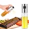 Kitchen Olive Oil And Vinegar Sprayer Spray Oil Bottle Silver 18cm