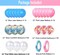 Party Time Gender Reveal Party Balloons 50 pcs 12 inch Blue and Pink Confetti Latex Balloons For Birthday Baby Shower Gender Reveal Party Supplies and Decorations