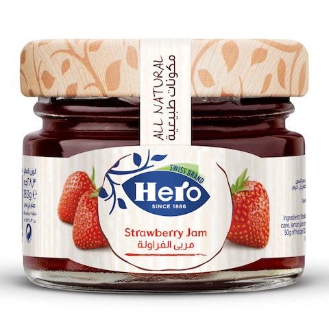 Hero Strawberry Jam Mini Jar - 28.3 gm