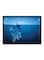 Spoil Your Wall Ice Berg Poster With Frame Blue 55x40cm