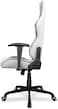 Cougar Gaming Chair Armor Elite, Steel-Frame, Breathable PVC Leather, 160&deg; Recliner System, 120kg Weight Capacity, 2D Adjustable Arm-Rest, Steel 5-Star Base - White