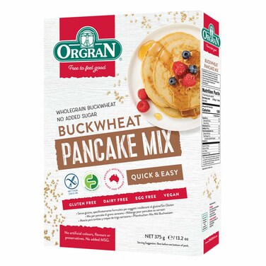 Orgran Buckwheat Pancake Mix 375g