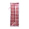 Poly Bag Plastic Checkered With Zipper And Handles&nbsp; &nbsp;Red And White Checkered