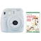 Fujifilm Instax Mini9 Instant Camera with Film Smoky White