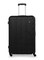 Senator Hardside 3 Piece Set of 4 Wheel Spinner Luggage Trolley in Black Color A207-3_BLK