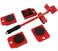 Beauenty - Five-Piece Set Multi-Functional Heavy Load Handling Combination Household Hardware Furniture Moving Tool