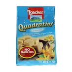 Buy Loacker Quadratini Vanilla Bite Size Wafer Cookies 250g in Saudi Arabia