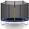 Idealt - Outdoor Sports Garden Trampoline With Safety Enclosure (12Ft)