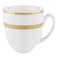 Shallow Tea Cup With Saucer Set White 200ml 12 PCS