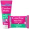 Carefree Duo Effect Intimate Wash Green Tea And Aloe Vera Clear 200ml And Duo Effect Intimate 20 Wipes Aloe Vera White