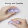 Elago Liquid Hybrid Hang designed for AirPods Pro case cover with Carabiner - Lavender