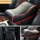 Car Armrest Pad, PU Leather Car Handrail Box Pad Soft Memory Foam Center Console Cushion With Cell Phone Pocket