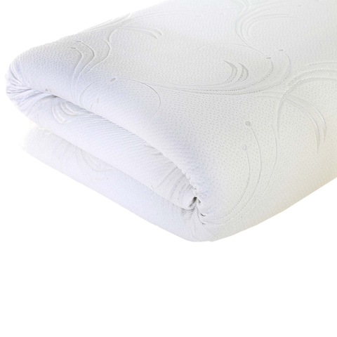 King Koil Visco Elastic Memory Foam Mattress Topper MFT200200 White 200x200cm