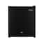 Bompani 64L Gross Capacity Single Door Refrigerators Black 64 Ltrs Defrost Recessed Handle R600A Inside Condenser BR64B - 1 Year Full &amp; 5 Year Compressor Warranty - Black